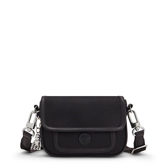 Kipling Inaki Small Crossbody Bag Handbag Paka Black | CA 1274BE